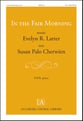 In the Fair Morning SATB choral sheet music cover